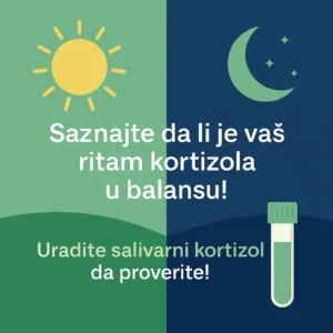 Test adrenalnog stresa  (salivarni kortizol-4 uzorkovanja) produženi panel