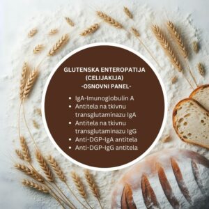 Glutenska enteropatija (Celijakija)- Osnovni panel