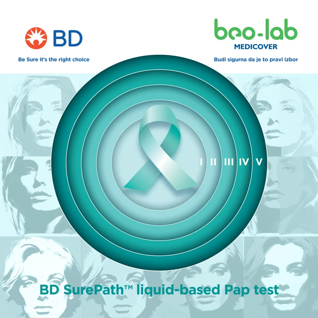 Beo-lab brošura za pacijentkinje BD SurePath Liquid based PAP test